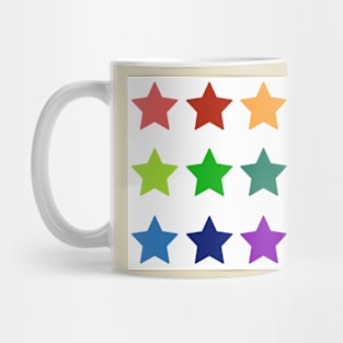 A galaxy of bright stars pattern Mug